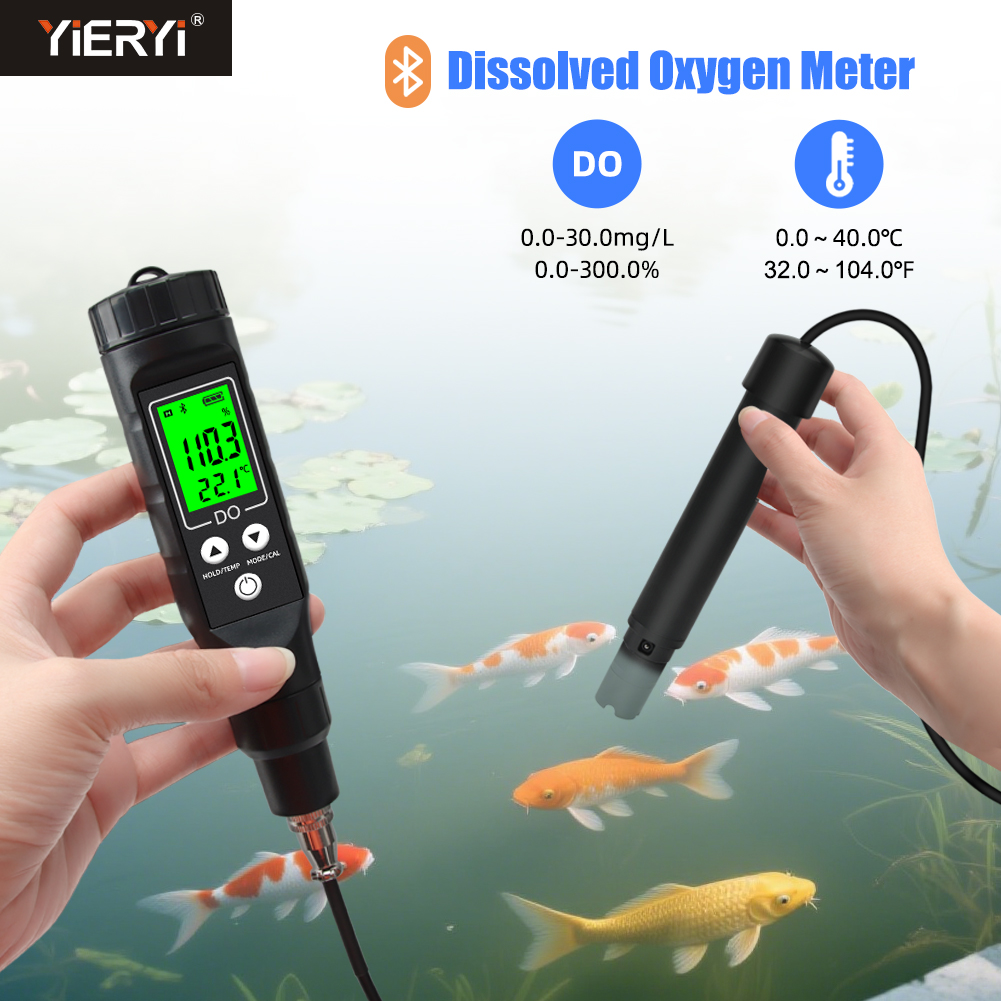 Aquarium Fish In Online - Yieryi Smart Messgerät für gelösten Sauerstoff