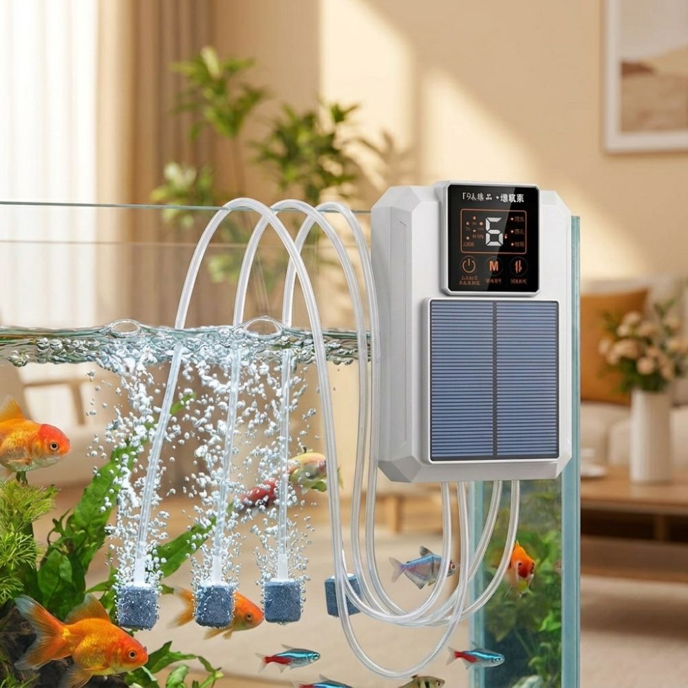 Superleise Solar-Sauerstoffpum – Air Pump Silent Bewertung und Preis