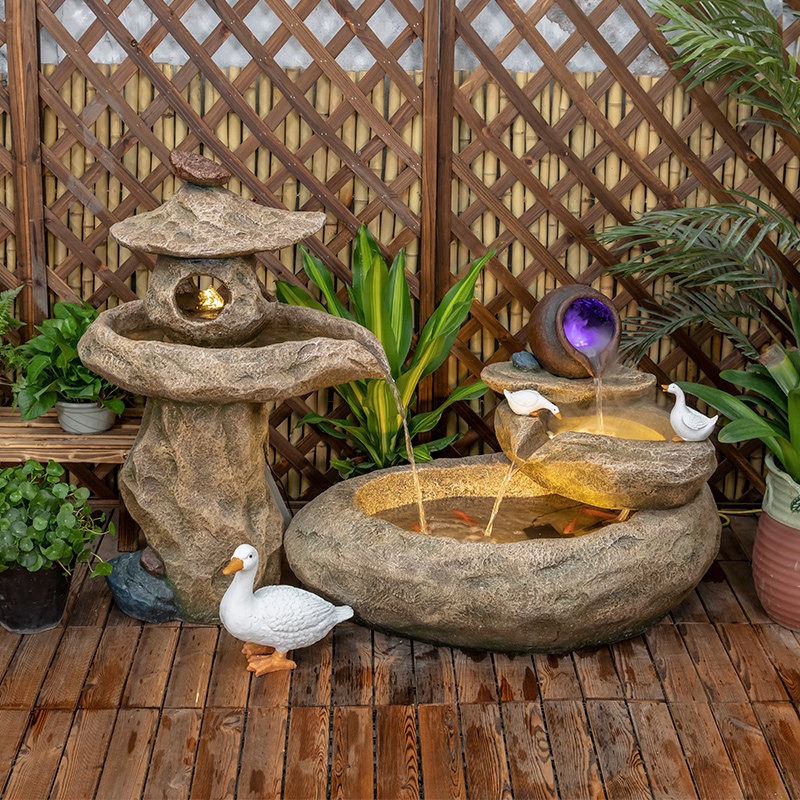 Outdoor-Balkon-Fischteich Hof- – Aquarium Fish In Pond Bewertung und Preis