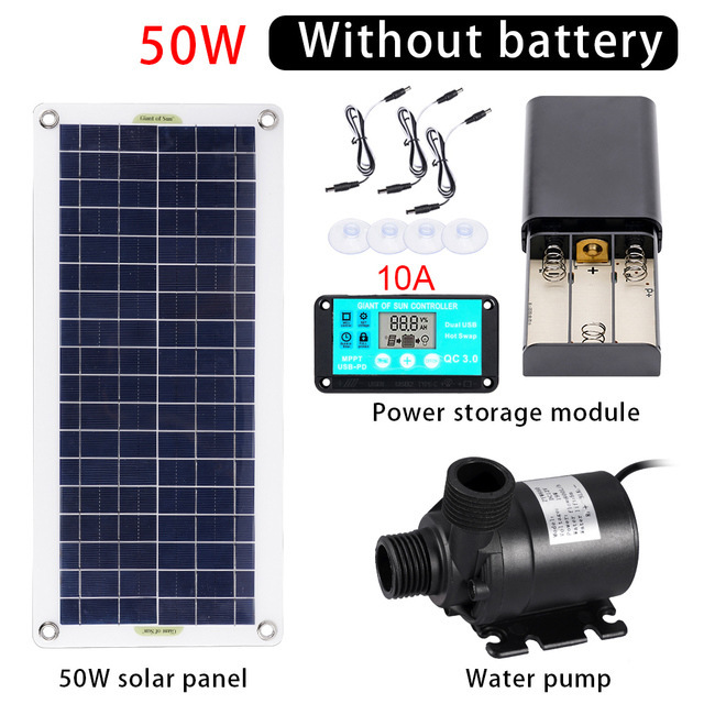 50W Solarbetriebene Wasserpump – Aquarium Fish In Pond Bewertung und Preis